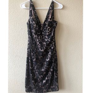 Lace cocktail dress